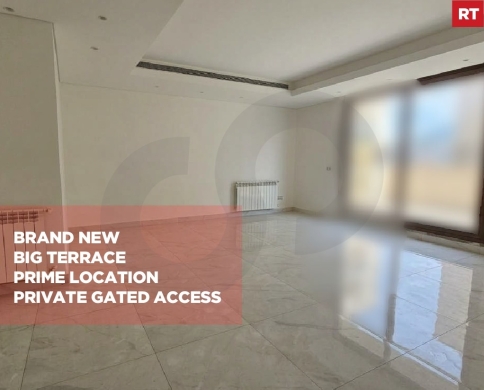 Brand New Apartment for Sale/Prime Location/AIN SAADEH-METN/عين سعاده/REF#RT141671