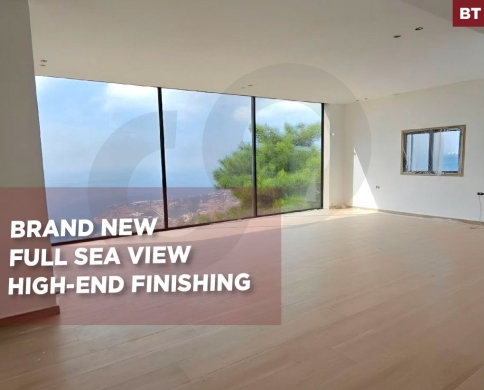 Brand New/Luxury Villa /Sea View/High-End Finishing/CHNANIIR,KESEROUAN/تشنانير /REF#BT141666