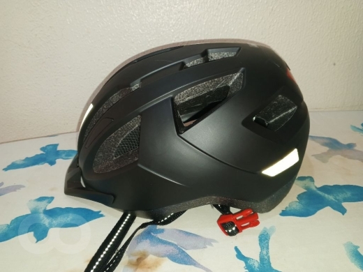 خوذة دراجة هوائية كريفت مع إضاءة خلفية | Crivit Bike Helmet Large-XLarge with LED
