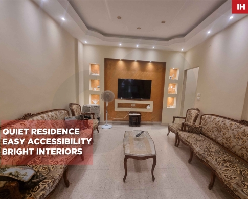 PRIME VERDUN,BEIRUT LOCATION/فردان/CHARMING 2-BEDROOM APARTMENT FOR SALE/REF#IH141683 !