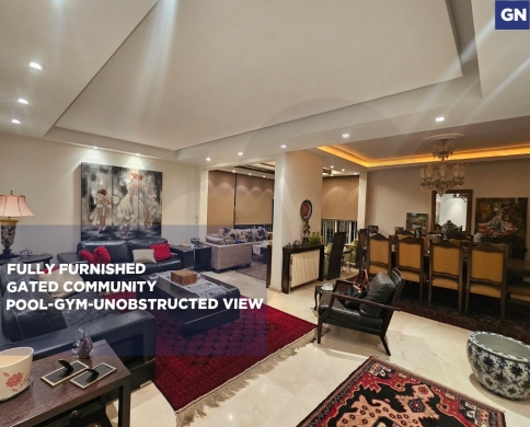 Fully furnished Apartment for rent/Prime location/Fully decorated/Unobstructed open view/MAR ROUKOZ-METN/مار روكز/REF#GN141714
