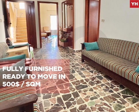 Apartment for sale/Fully furnished/Ready to move in/AAMCHIT-JBEIL/عمشيت/REF#YH141711