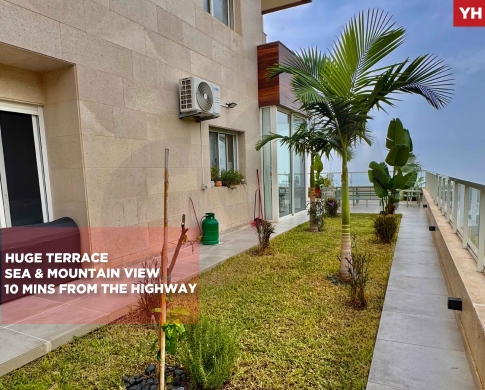 Elevated Living in Halat,jbeil/حالات/A Terrace Apartment with Breathtaking Views/REF#YH141710 !