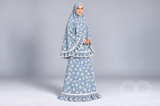 ثوب صلاة نسائي قطن بوبلين فاخر | Women's Cotton Poplin Prayer Dress