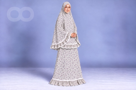 ثوب صلاة نسائي قطن بوبلين فاخر | Women's Cotton Poplin Prayer Dress — 2