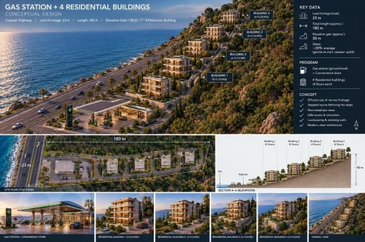 أرض للبيع على أوتوستراد الجية مع رخصة محطة وبناء | Land for Sale Jiyeh Highway Gas Station License