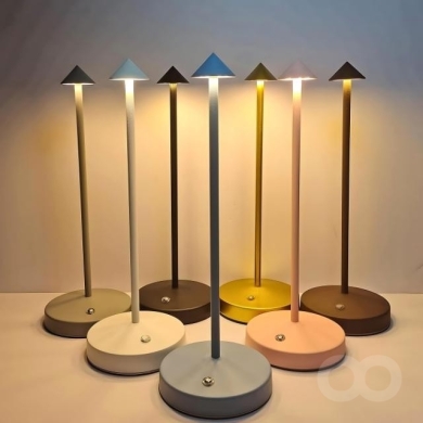 Minimalist Table Lamp: Scandinavian Design, Warm LED Light — 5