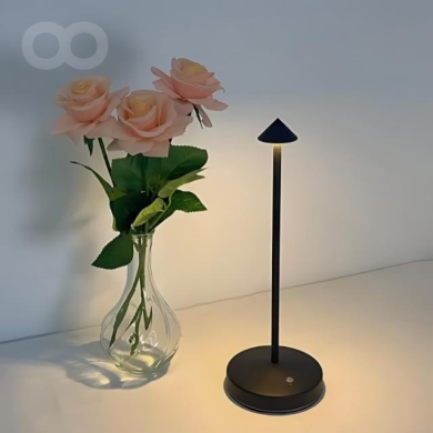 Minimalist Table Lamp: Scandinavian Design, Warm LED Light — 9
