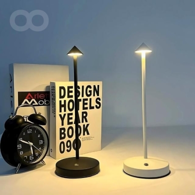 Minimalist Table Lamp: Scandinavian Design, Warm LED Light — 2
