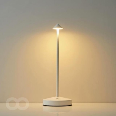 Minimalist Table Lamp: Scandinavian Design, Warm LED Light — 3
