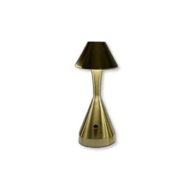 Conical Table Lamp in Stylish Bronze with Dimmable Brightness — 2