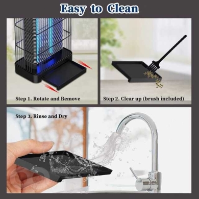 Electric Mosquito Killer Bug Zapper, Fly Lamp for Indoor/Outdoor — 8