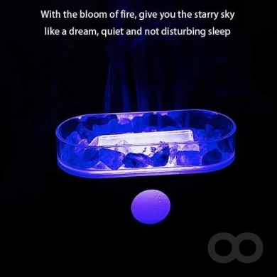Salt Lamp Aroma Diffuser with Aromatherapy Mist & LED Lights — 6