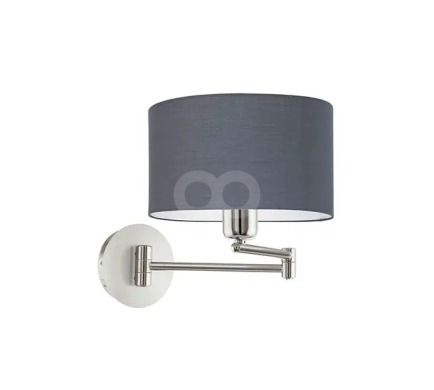 EGLO Textile Wall Lamp – Adjustable Bedroom Lighting for Reading — 5