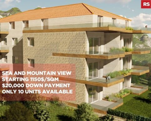 Under Construction Apartment/$20,000 down payment/HALAT-JBEIL/حالات/REF#RS141743