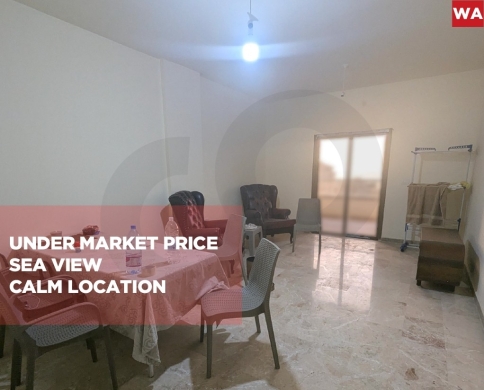 Aparment for Sale/Calm location/Sea view/KHALDEH-ALEY/خلده/REF#WA141732