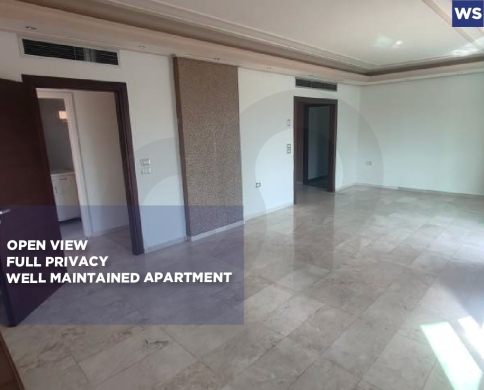Well Maintained Apartment for rent/Fully Equipped/Open View/KASKAS-BEIRUT/قصقص/REF#WS141727