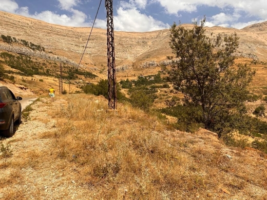 A 2,514 SQM Land With Mountain View For Sale in Zaarour