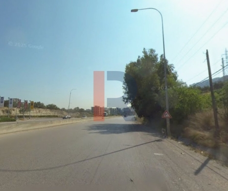 R9-4034 800m² Highway Land for Rent in Qalamoun | With Road, Water & Power — 2
