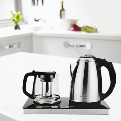 Silvercrest Digital Kettle 2L for Tea and Coffee with Glass Teapot — 2