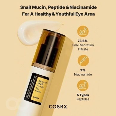 COSRX Under Eye Cream for Dark Circles, Puffiness – 25ml — 3