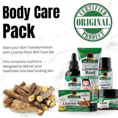 Dr. Davey Skin Brightening Set | 5-in-1 with Licorice Root Extract — 7