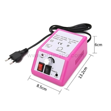 Professional Nail Drill Machine – 6 Nail Bits, 20,000 RPM for Acrylics, Gel & Pedicures — 8
