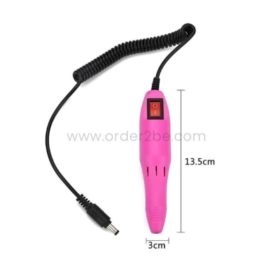 Professional Nail Drill Machine – 6 Nail Bits, 20,000 RPM for Acrylics, Gel & Pedicures — 9