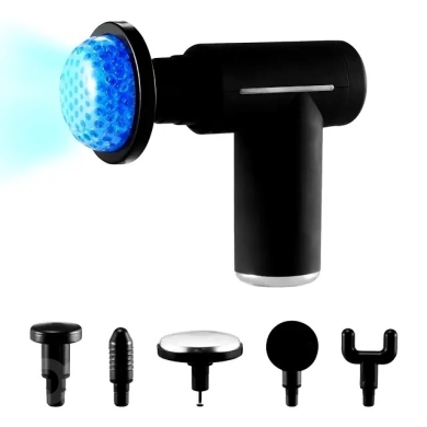 Mini Percussion Massage Gun – Hot & Cold Therapy, 13cm Portable Deep Tissue Relief