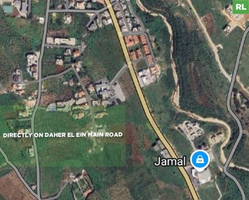 Land for sale/Directly on Main Road/DAHR EL AIN-KOURA/ضهر العين/REF#RL141802