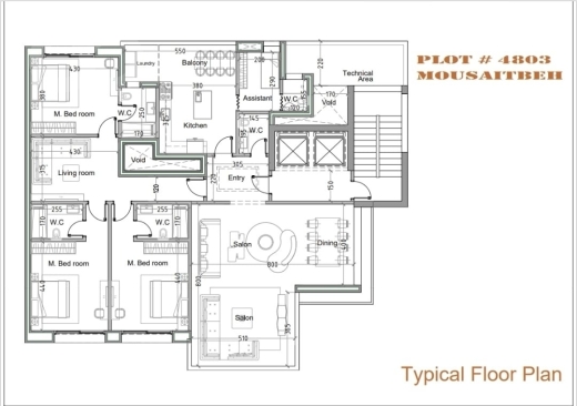 شقة فاخرة للبيع في مصيطبة بيروت 3 غرف ماستر | Luxury Apartment For Sale In Mseitbeh — 2