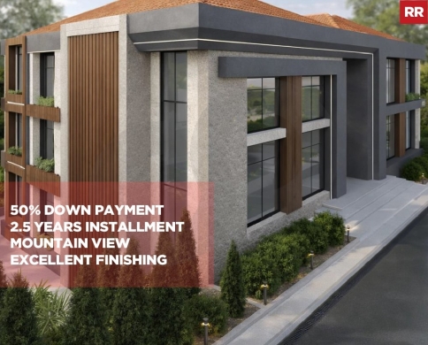 Under construction apartment for sale/ 50% down payment/Mountain view/SOUK EL GHARB-ALEY/سوق الغرب/REF#RR141873
