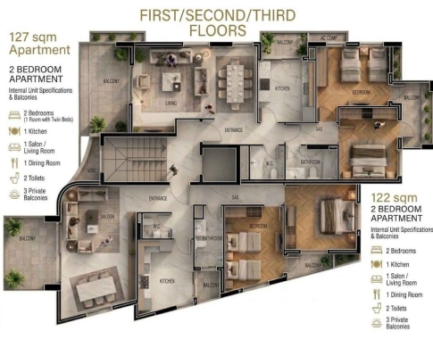 UNDER CONSTRUCTION/35% DOWN PAYMENT/3-YEAR INSTALLMENTS/NAHR IBRAHIM,JBEIL/نهر إب… — 2