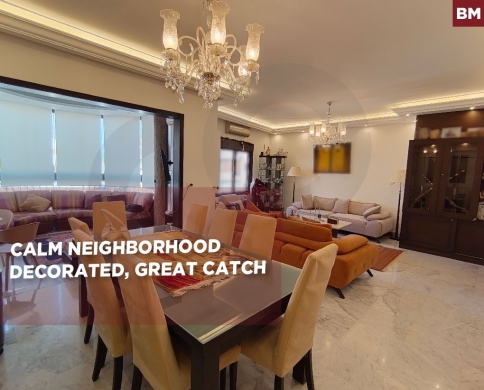 Decorated /Prime location/Easy access/Calm /Adonis ,KESEROUAN/أدونيس /REF#BM141841