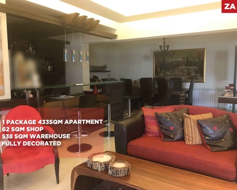 ALL-IN-ONE INVESTMENT OPPORTUNITY/FURN AL CHEBBAK,BAABDA/فرن الشباك/REF#ZA141835 !