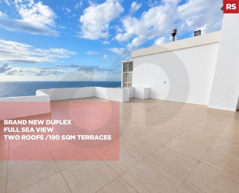 Brand New Duplex Apartment for Sale/Brand new/Full sea view/HALAT-JBEIL/حالات/REF#RS141825