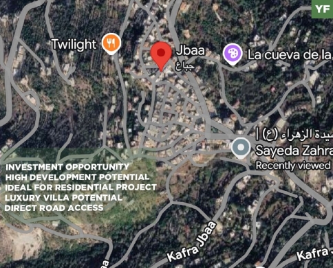 rare opportunity/ investment land/high ROI/jbaa,NABATIEH/جبا/REF#YF141927
