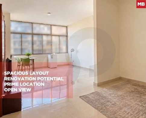 Apartment for Sale/Renovation required/well-maintained building/TARIQ EL JDIDEH-BEIRUT/طريق الجديده/REF#MB141903