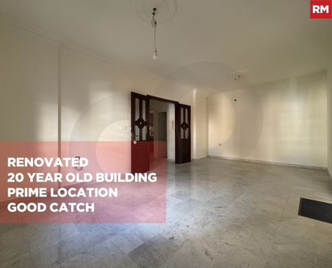 Apartment for Sale/Renovated/Prime Location/AICHA BAKKAR-BEIRUT/عائشة بكار/REF#RM141888