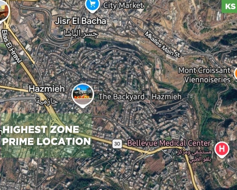LAND/PRIME LOCATION/NEW MAR TAKLA,BAABDA/ نيو مار تقلا/REF#KS141887 !