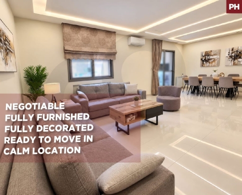 fully furnished/calm area/well-maintained/decorated/Mansourieh,METN/المنصورية/REF#PH141884