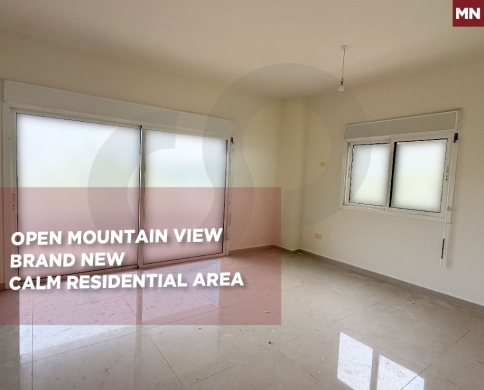 brand-new/move-in-ready/open view/calm /Bleibel, Baabda/بليبل/REF#MN141882