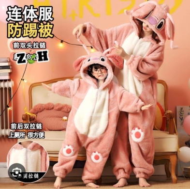 بجامة قطعة واحدة على شكل سمكة القرش مريحة | Cozy Shark One-Piece Pajama Onesie for Women — 9
