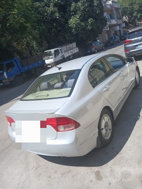 هوندا سيفيك 2006 للبيع فول أوبشن | Honda Civic 2006 Grey Sedan Full Option — 6