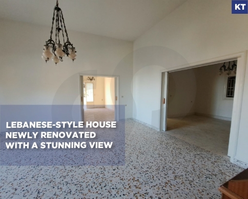 Lebanese-Style House for Rent/Newly Renovated/Stunning View/MTAYLEB-METN/مطيلب/REF#KT141936