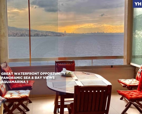 COZY CHALET FOR RENT/PANORAMIC SEA AND MOUNTAIN VIEW/Aquamarina 1,Tabarja--KESEROUAN/أكوامارينا -طبرجا/REF#YH141959 !