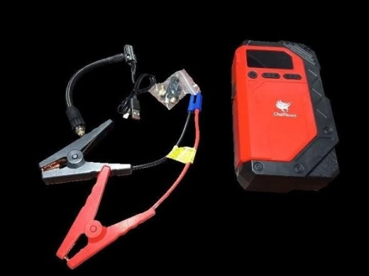 Emergency Jump Starter with Pump and LED — 2
