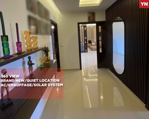 BRAND NEW/QUIET LOCATION/4 BALCONIES/KHALDIYEH,ZGHARTA/الخالدية/REF#YN141972 !