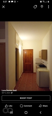 شاليه استوديو للإيجار قرب جامعة LAU جبيل بلاط 40 م² | Studio Chalet For Rent Near LAU Jbe… — 2