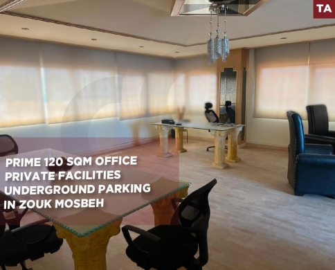 Office/Private Facilities/Underground Parking/Zouk Mosbeh,KESEROUAN/ذوق مصبح/REF#TA142018